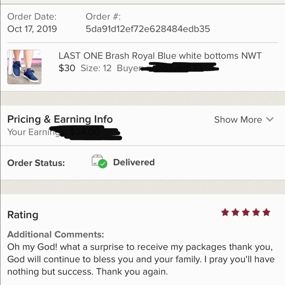 Another SATISFIED CUSTOMER!!! Yipppyyyy🥰🥰🥰